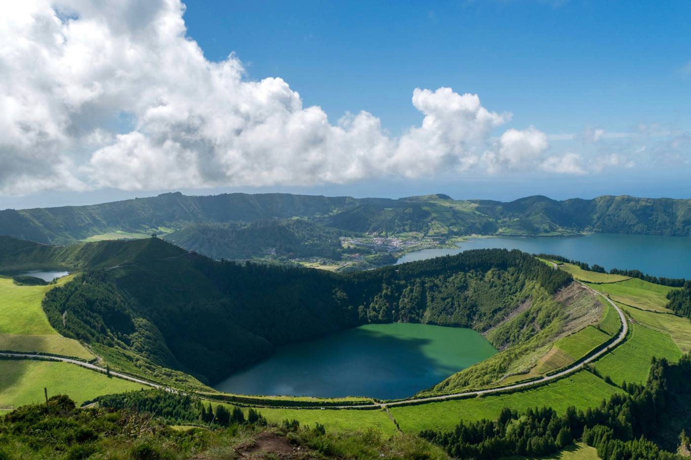 Sete Cidades twin lakes, São Miguel